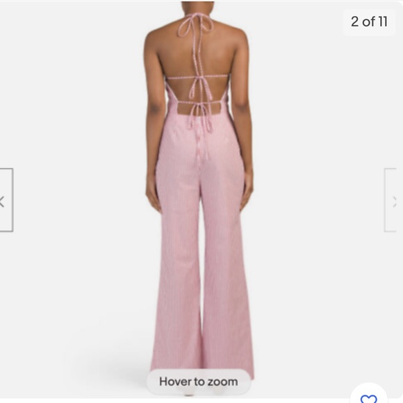 WAYF BACKLESS jumpsuit - Picture 4 of 5